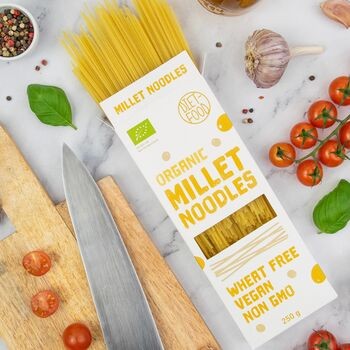 Diet-Food, Bio Makaron Jaglany Millet, 250 g