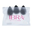 Ibra Makeup Blender Sponge, gąbeczki do makijażu, czarne, 3 szt.