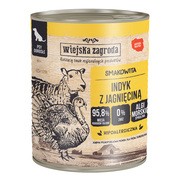 Wiejska Zagroda Indyk z jagnięciną, karma mokra dla psa, 800 g https://azcdn.doz.pl/image/d/product/0660a03c-scale-180x180.png