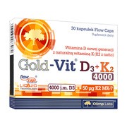 Olimp Gold-Vit D3 + K2 4000, kapsułki, 30 szt.