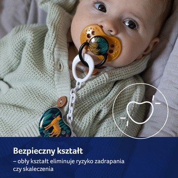 Canpol Lovi, łańcuszek do smoczka Jungle Vibes, 1 szt.