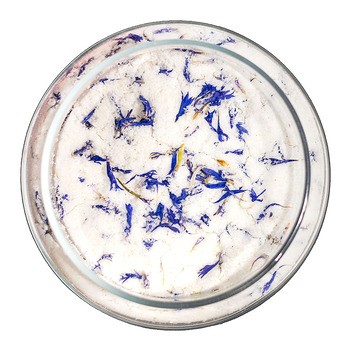 Mayram, musujący puder kąpielowy, Cedr z Bławatkiem, 130 g