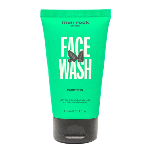 Men Rock Men Rock, oczyszczający żel do mycia twarzy, 150 ml — Składniki i ocena