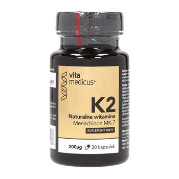Witamina K2 MK-7 200 µg VitaMedicus, kapsułki, 30 szt.