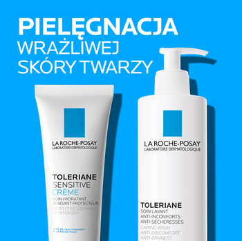 La Roche-Posay Toleriane, łagodna emulsja oczyszczająca, skóra wrażliwa, normalna i mieszana, 200 ml