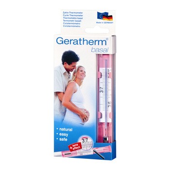 Geratherm Basal termometr lekarski, szklany, bezrtęciowy, 1 szt.