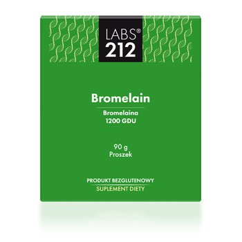 LABS212 Bromelain, proszek, 90 g