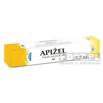 Apiżel, żel, (50 mg / g), 20 ml
