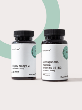 Sundose For Stress Relief, kapsułki, 30 szt. + 90 szt.