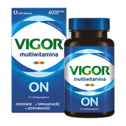 Vigor multiwitamina ON zestaw witamin i minerałów z ashwagandhą, tabletki, 60 szt.