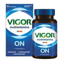 Vigor multiwitamina ON zestaw witamin i minerałów z ashwagandhą, tabletki, 60 szt.