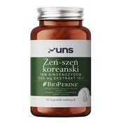 Uns Żeń-Szeń koreański+Bioperine, kapsułki, 60 szt. https://azcdn.doz.pl/image/d/product/a05e3863-scale-180x180.png