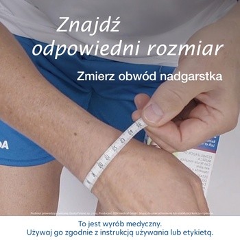 Actimove AC Wrist Support, opaska na nadgarstek dla osób z zapaleniem stawów, kolor beżowy, rozmiar S, 1 szt.