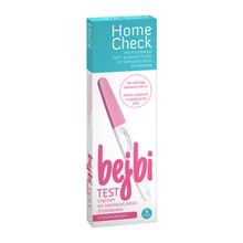 Home Check Bejbi, test ciążowy, strumieniowy, 1 szt.