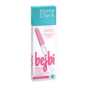 Bejbi Home Check, test ciążowy strumieniowy, 1 szt.