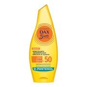 Dax Sun, nawilżająco-regenerująca emulsja do opalania SPF 50 z pantenolem, 175 ml https://azcdn.doz.pl/image/d/product/1f343e1b-scale-180x180.png