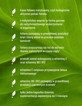 Essensey Kwas Foliowy Metylowany+, kapsułki, 90 szt.