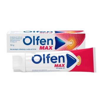 Olfen MAX, 20 mg/g, żel,  50 g