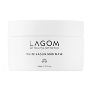 Lagom White Kaolin Mud Mask, Oczyszczająca maska z białą glinką do skóry mieszanej i tłustej, 110 ml 