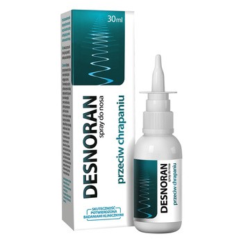 Desnoran, spray do nosa przeciw chrapaniu, 30 ml