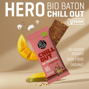 Diet-food, Chill Out, Bio Wegański Batonik, 35 g