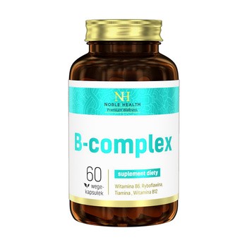 B-complex, kapsułki, 60 szt. (Noble Health)