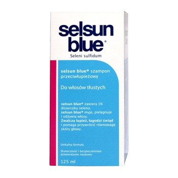 Selsun Blue, szampon do włosów tłustych, 125 ml