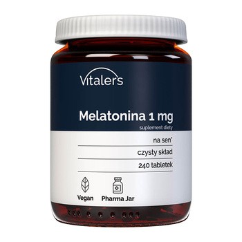 Vitaler's Melatonina 1 mg, tabletki, 240 szt.