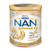 Nestle Nan Supreme 2 HM-0, mleko następne w proszku dla niemowląt powyżej 6. miesiąca, 800 g