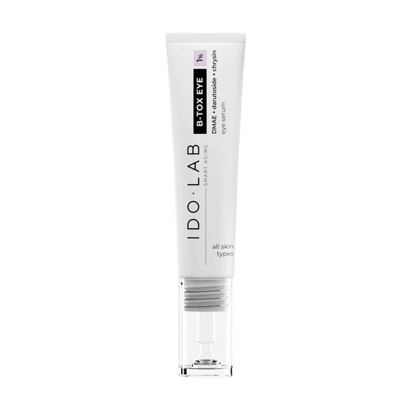 Ido Lab IDO LAB B-Tox Eye, serum pod oczy redukujące zmarszczki, cienie i obrzęki z DMAE 1%, 15 ml — Składniki i ocena