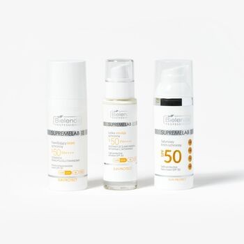 Bielenda Professional SupremeLab, satynowym krem ochronny SPF 50, 50 ml
