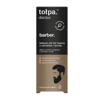 Tołpa Dermo Men Barber, balsam-żel do twarzy z zarostem i brodą, 75 ml