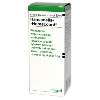 Heel-Hamamelis - Homaccord, krople, 30 ml