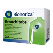 Bronchitabs, 60 mg + 160 mg, tabletki powlekane, 20 szt.        
