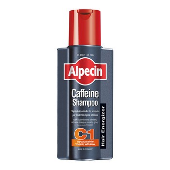 Alpecin Caffeine C1, szampon kofeinowy stymulujący wzrost włosów, 250 ml