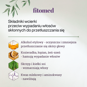 Fitomed, wcierka przeciw wypadaniu włosów skłonnych do przetłuszczania, 200 g