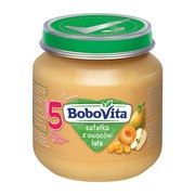 BoboVita, przecier sałatka z owoców lata, 5 m+, 125 g