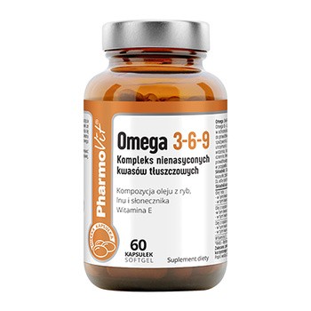 Pharmovit Omega 3-6-9, kapsułki miękkie, 60 szt.