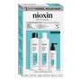 Nioxin System 3, zestaw wzmacniający włosy farbowane, lekko przerzedzone, szampon 150 ml + odżywka 150 ml + serum 50 ml
