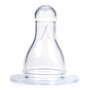 Canpol, silikonowy smoczek na butelkę, okrągły, trójprzepływowy, 3m+, 1 szt.