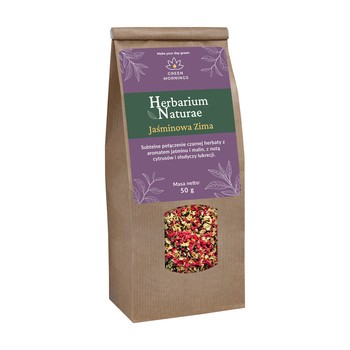 Green Mornings, Herbarium Naturae, Jaśminowa Zima, kompozycja czarnej herbaty, 50 g