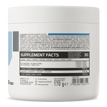 OstroVit BCAA 5000, kapsułki, 150 szt.