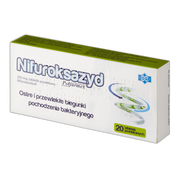 Nifuroksazyd Polfarmex, 200 mg, tabletki powlekane, 20 szt.