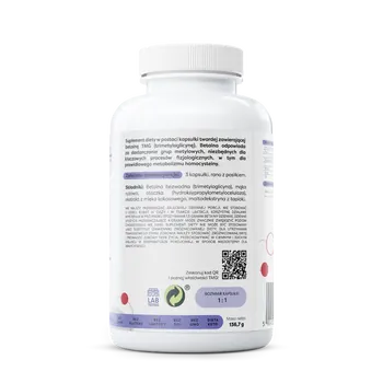 Osavi Betaina TMG 500 mg, kapsułki, 180 szt.