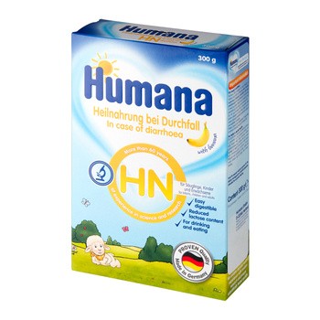 Humana HN, mleko modyfikowane w proszku przeciw biegunkom, 300 g