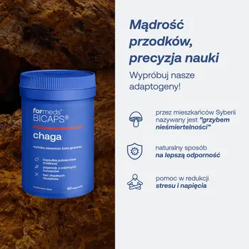 Formeds Bicaps chaga, kapsułki, 60 szt.
