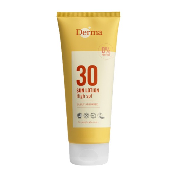 Derma Derma Sun, balsam przeciwsłoneczny SPF 30, 200 ml — Składniki i ocena