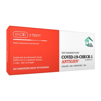 COVID-19-Check-1 Antigen, test, 2 szt.