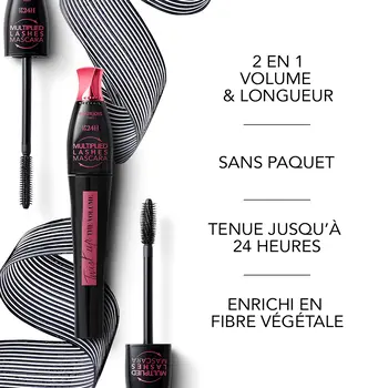 Bourjois Twist-Up The Volume, tusz do rzęs, 24H Black, 8 ml