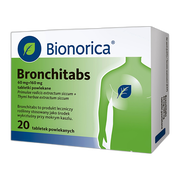 Bronchitabs, 60 mg + 160 mg, tabletki powlekane, 20 szt.
